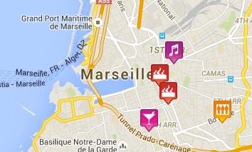 mapa gej Marseille 