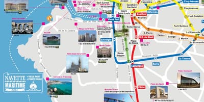 Marseille razgledanje mapu